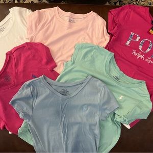 Ralph Lauren Lot of T shirts size 6